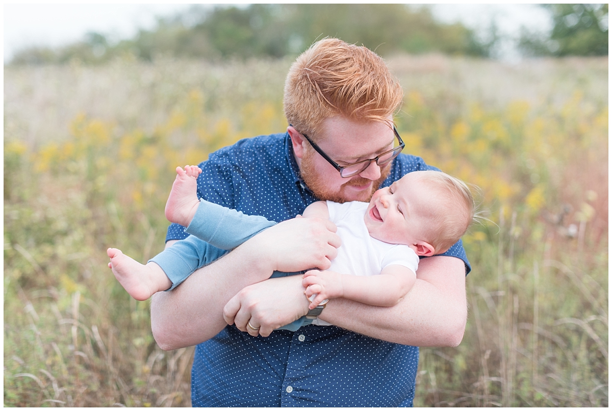 dad and son sunset photos family session